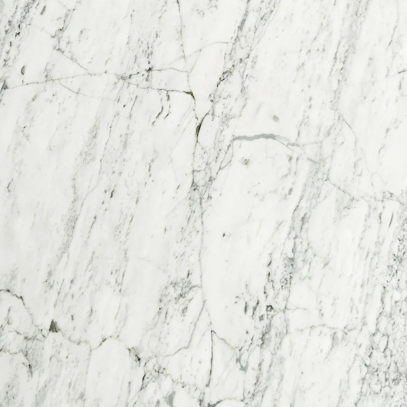 Table basse en marbre italien blanc de Carrare