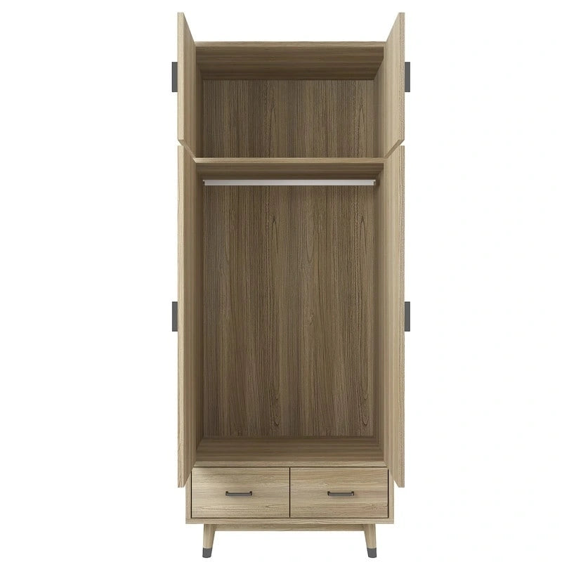 Armoire en bois avec 4 tiroirs