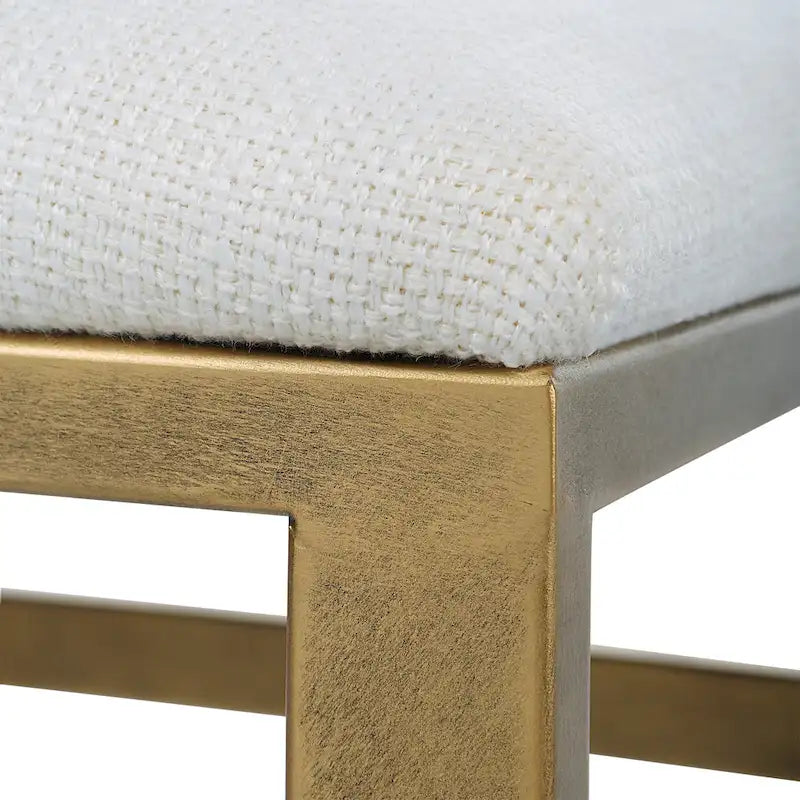 Banc moderne en fer – 15,75P x 25,25L x 19,25H