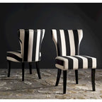 Chaises de salle à manger Tashina avec clous décoratifs (Lot de 2) - 23Lx26Px37H