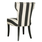 Chaises de salle à manger Tashina avec clous décoratifs (Lot de 2) - 23Lx26Px37H
