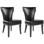 Chaises de salle à manger Tashina avec clous décoratifs (Lot de 2) - 23Lx26Px37H
