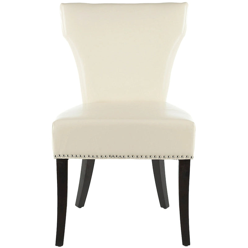 Chaises de salle à manger Tashina avec clous décoratifs (Lot de 2) - 23Lx26Px37H