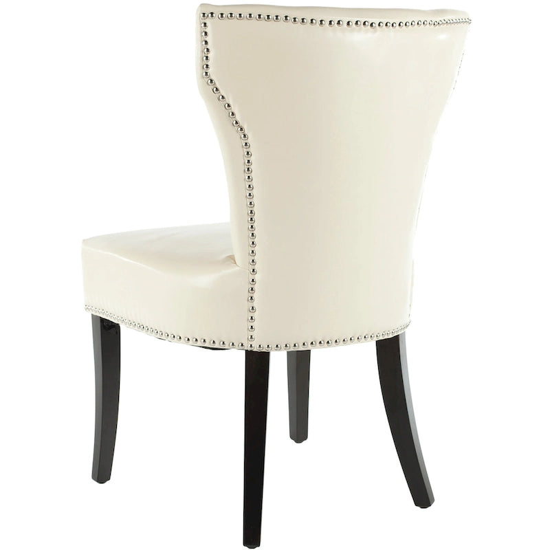 Chaises de salle à manger Tashina avec clous décoratifs (Lot de 2) - 23Lx26Px37H