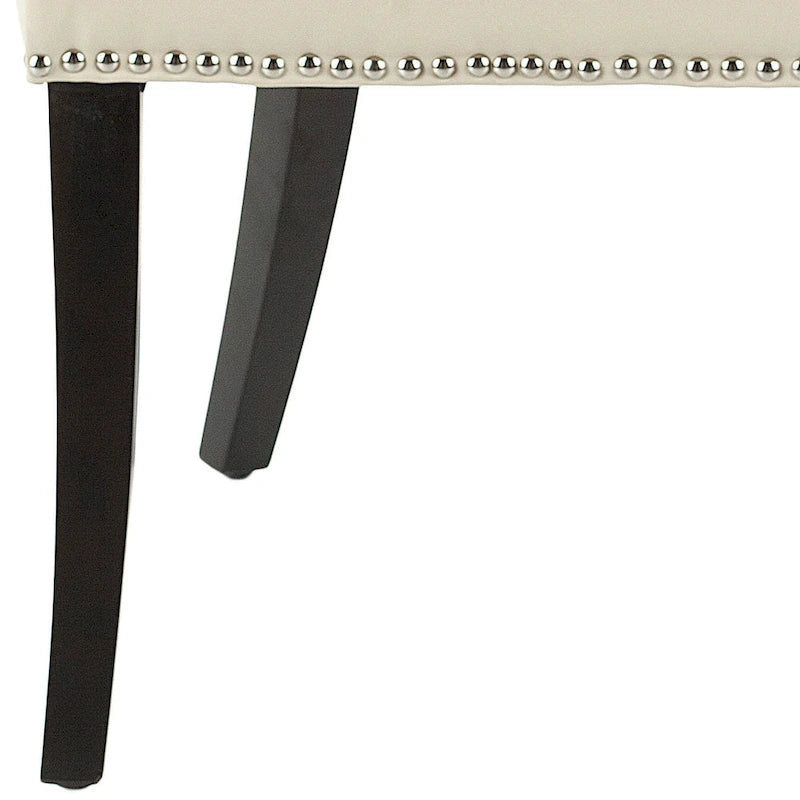 Chaises de salle à manger Tashina avec clous décoratifs (Lot de 2) - 23Lx26Px37H