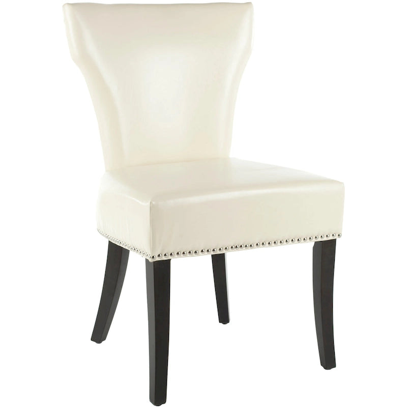 Chaises de salle à manger Tashina avec clous décoratifs (Lot de 2) - 23Lx26Px37H