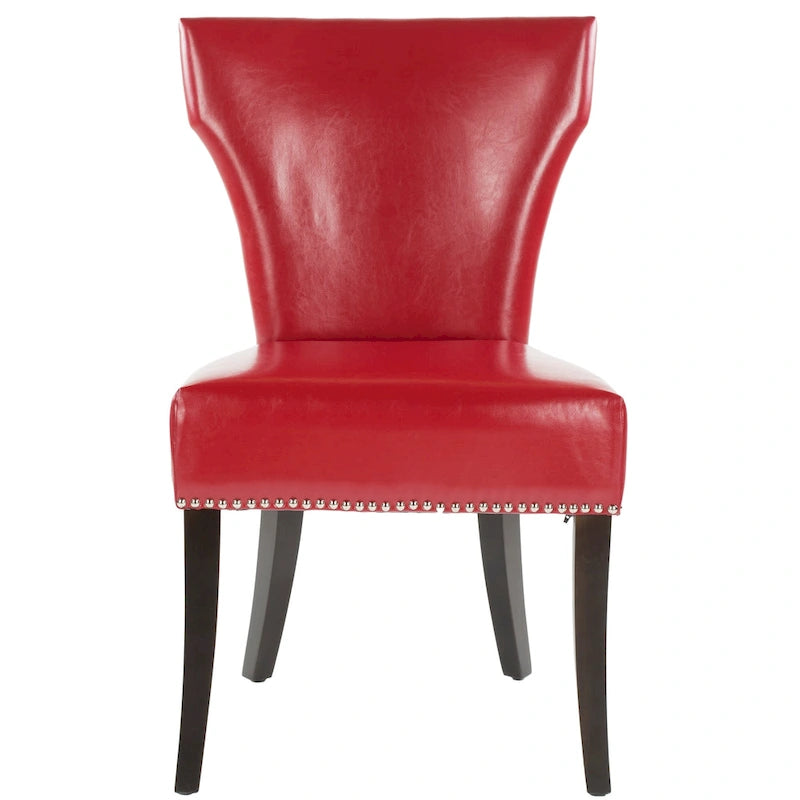 Chaises de salle à manger Tashina avec clous décoratifs (Lot de 2) - 23Lx26Px37H