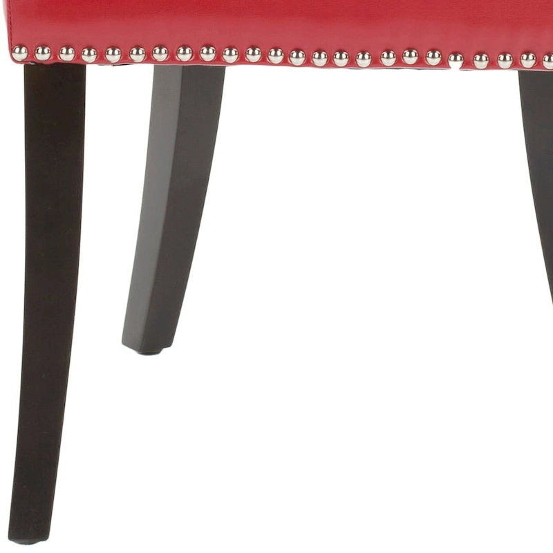 Chaises de salle à manger Tashina avec clous décoratifs (Lot de 2) - 23Lx26Px37H