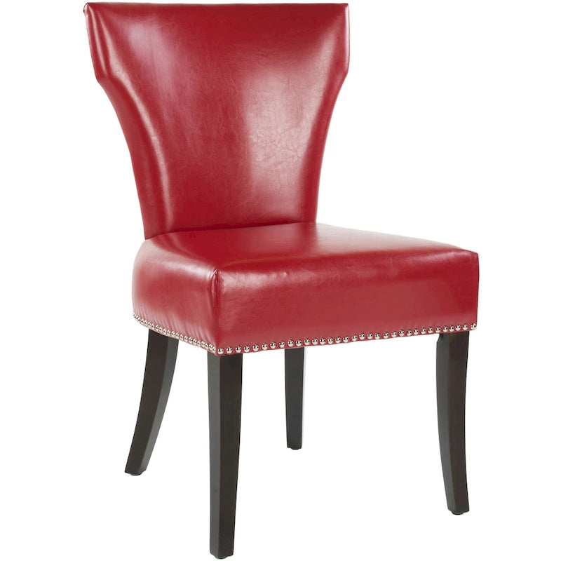Chaises de salle à manger Tashina avec clous décoratifs (Lot de 2) - 23Lx26Px37H