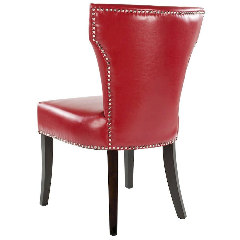 Chaises de salle à manger Tashina avec clous décoratifs (Lot de 2) - 23Lx26Px37H