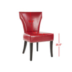 Chaises de salle à manger Tashina avec clous décoratifs (Lot de 2) - 23Lx26Px37H