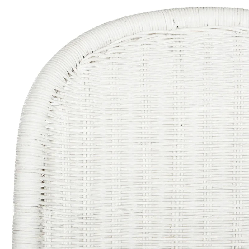 Chaise de salle à manger en osier gris (lot de 2) - 19Lx26Px35H