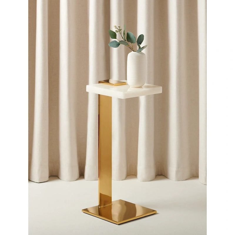 Table à boisson en acrylique Shiloh Couture - 9,8 L x 9,8 P x 24 H - 10Lx10Px24H