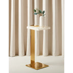 Table à boisson en acrylique Shiloh Couture - 9,8 L x 9,8 P x 24 H - 10Lx10Px24H