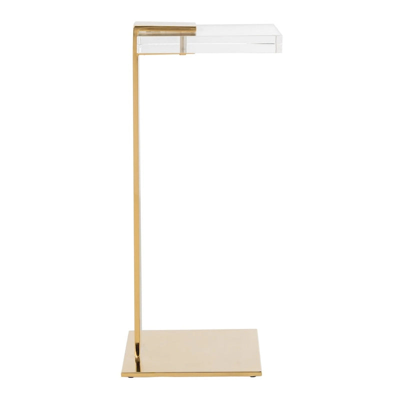 Table à boisson en acrylique Shiloh Couture - 9,8 L x 9,8 P x 24 H - 10Lx10Px24H