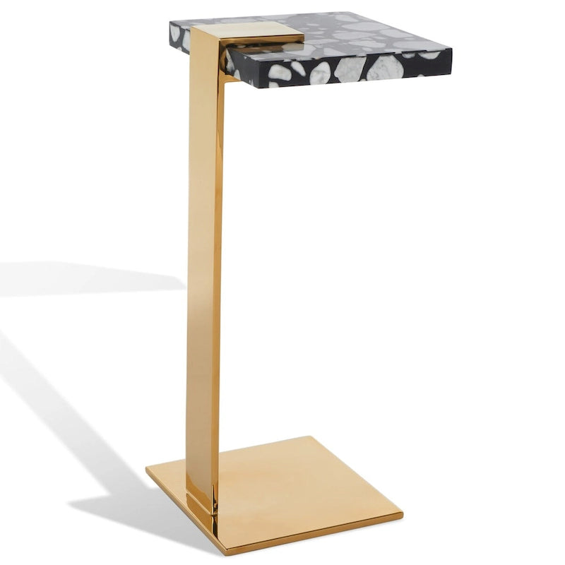 Table à boisson en acrylique Shiloh Couture - 9,8 L x 9,8 P x 24 H - 10Lx10Px24H