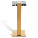 Table à boisson en acrylique Shiloh Couture - 9,8 L x 9,8 P x 24 H - 10Lx10Px24H