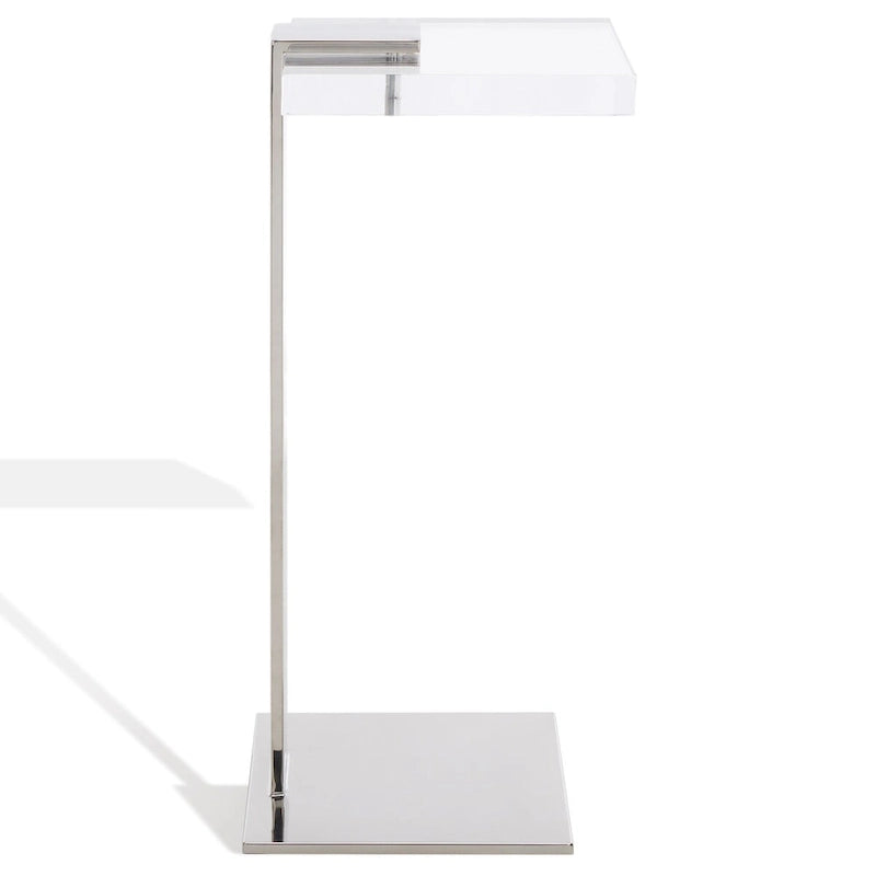 Table à boisson en acrylique Shiloh Couture - 9,8 L x 9,8 P x 24 H - 10Lx10Px24H