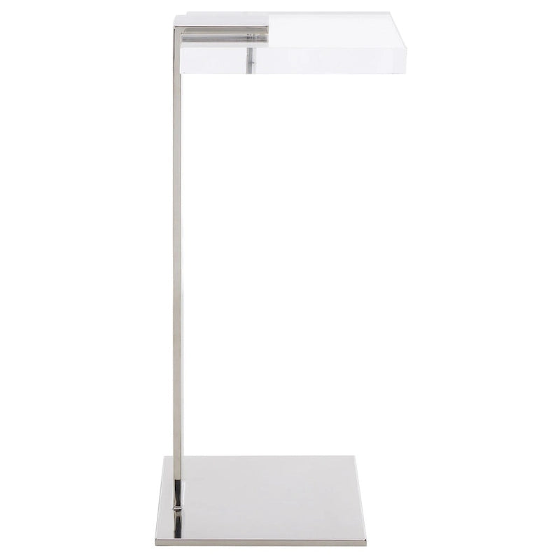 Table à boisson en acrylique Shiloh Couture - 9,8 L x 9,8 P x 24 H - 10Lx10Px24H