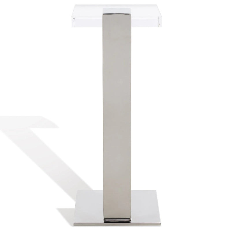 Table à boisson en acrylique Shiloh Couture - 9,8 L x 9,8 P x 24 H - 10Lx10Px24H