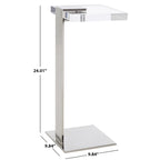 Table à boisson en acrylique Shiloh Couture - 9,8 L x 9,8 P x 24 H - 10Lx10Px24H