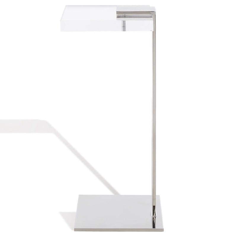 Table à boisson en acrylique Shiloh Couture - 9,8 L x 9,8 P x 24 H - 10Lx10Px24H