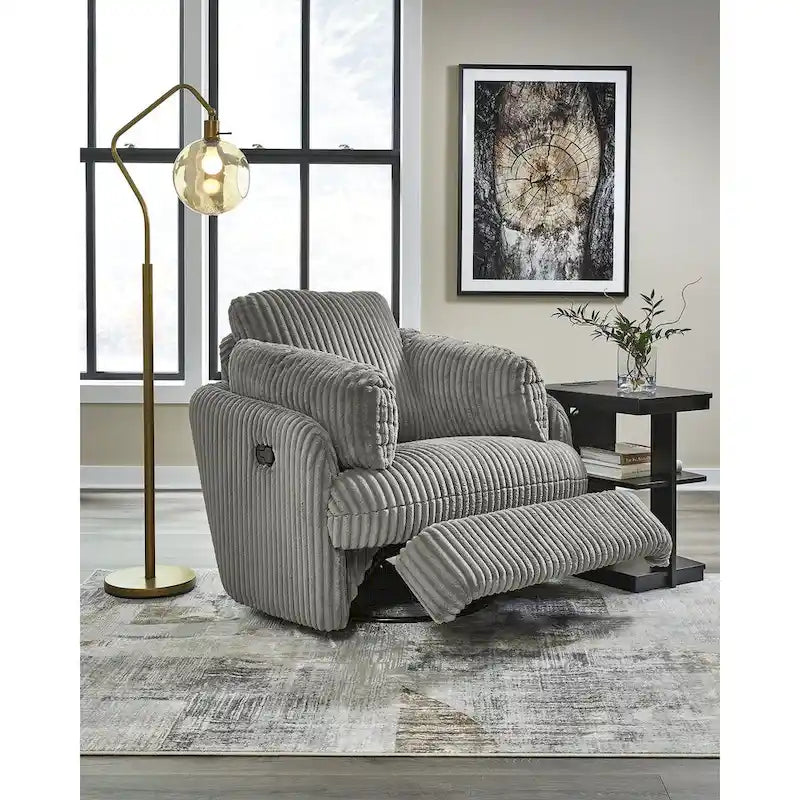 Fauteuil inclinable et pivotant Signature Design by Tie-Breaker