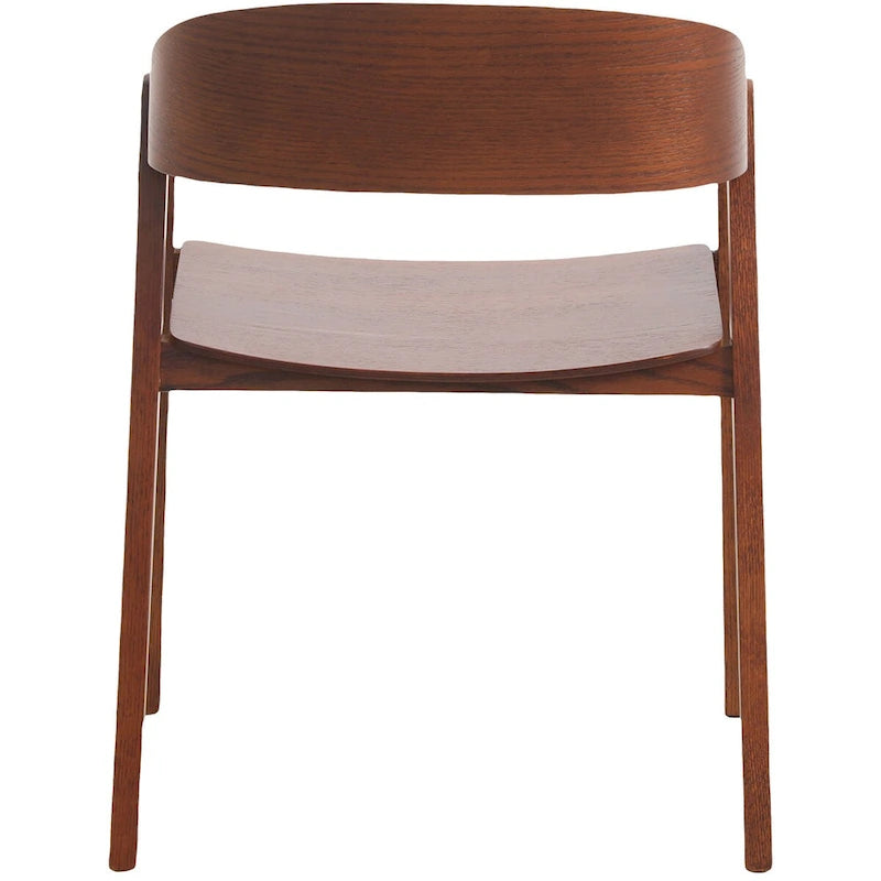Chaises de salle à manger modernes avec accoudoirs en bois de chêne pour salle à manger, salon et cuisine