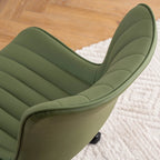 Chaise de bureau ergonomique sans accoudoirs avec roulettes