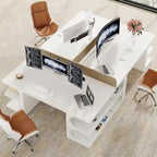 62 Table de bureau exécutive, Bureau d'ordinateur en bois, Bureau pour le bureau à domicile
