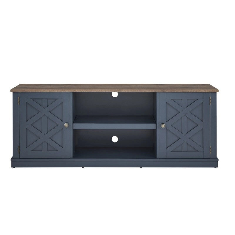 Meuble TV console média de 64 po pour téléviseurs jusqu'à 75 po - 64 po de largeur