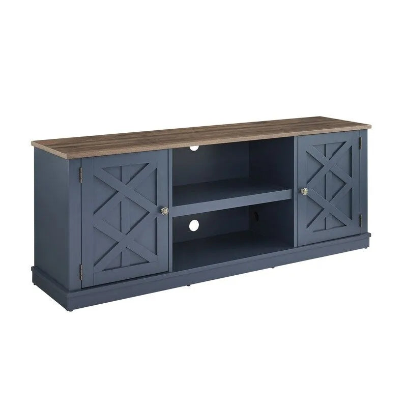 Meuble TV console média de 64 po pour téléviseurs jusqu'à 75 po - 64 po de largeur