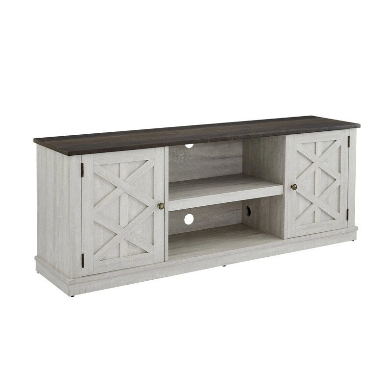 Meuble TV console média de 64 po pour téléviseurs jusqu'à 75 po - 64 po de largeur